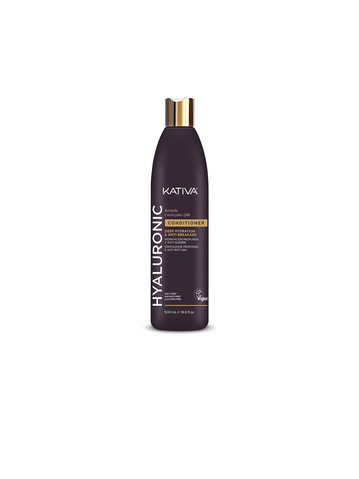 Kativa KATIVA Balsamo con cheratina ialuronica e coenzima Q10 500ml unisex