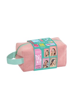 Iroha KIT DA VIAGGIO PER LA CURA DELLA PELLE 5 PEZZI 3 tissue masks + 1 pair of eye patches + toiletry bag unisex