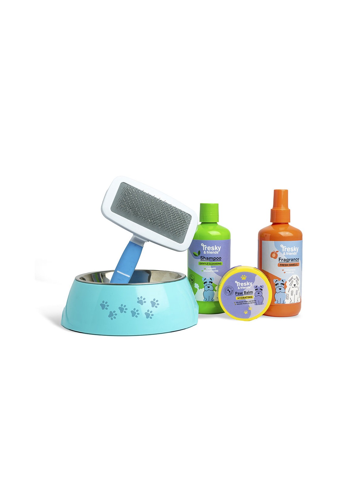 Tresky & Friends KIT DI PULIZIA PER ANIMALI DOMESTICI 5 pezzi unisex