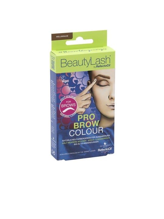 Refectocil Kit per tinta sopracciglia BEAUTYLASH PRO BROW COLOUR n.Marrone Chiaro 1 unità unisex