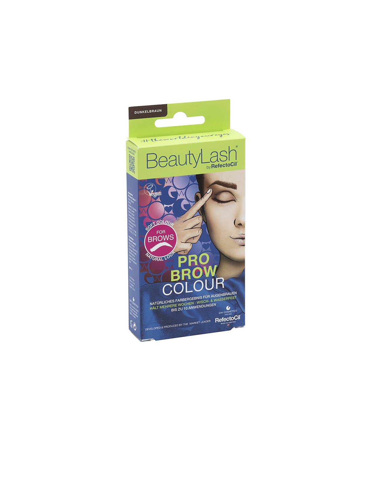 Refectocil Kit per tinta sopracciglia BEAUTYLASH PRO BROW COLOUR n.Marrone Scuro 1 unità unisex