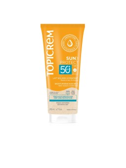 Topicrem Latte solare idratante con protezione solare SPF50+ 200ml unisex