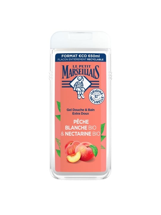 Le Petit Marseillais LE PETIT MARSEILLAIS Gel da bagno alla pesca e nettarina 650ml unisex