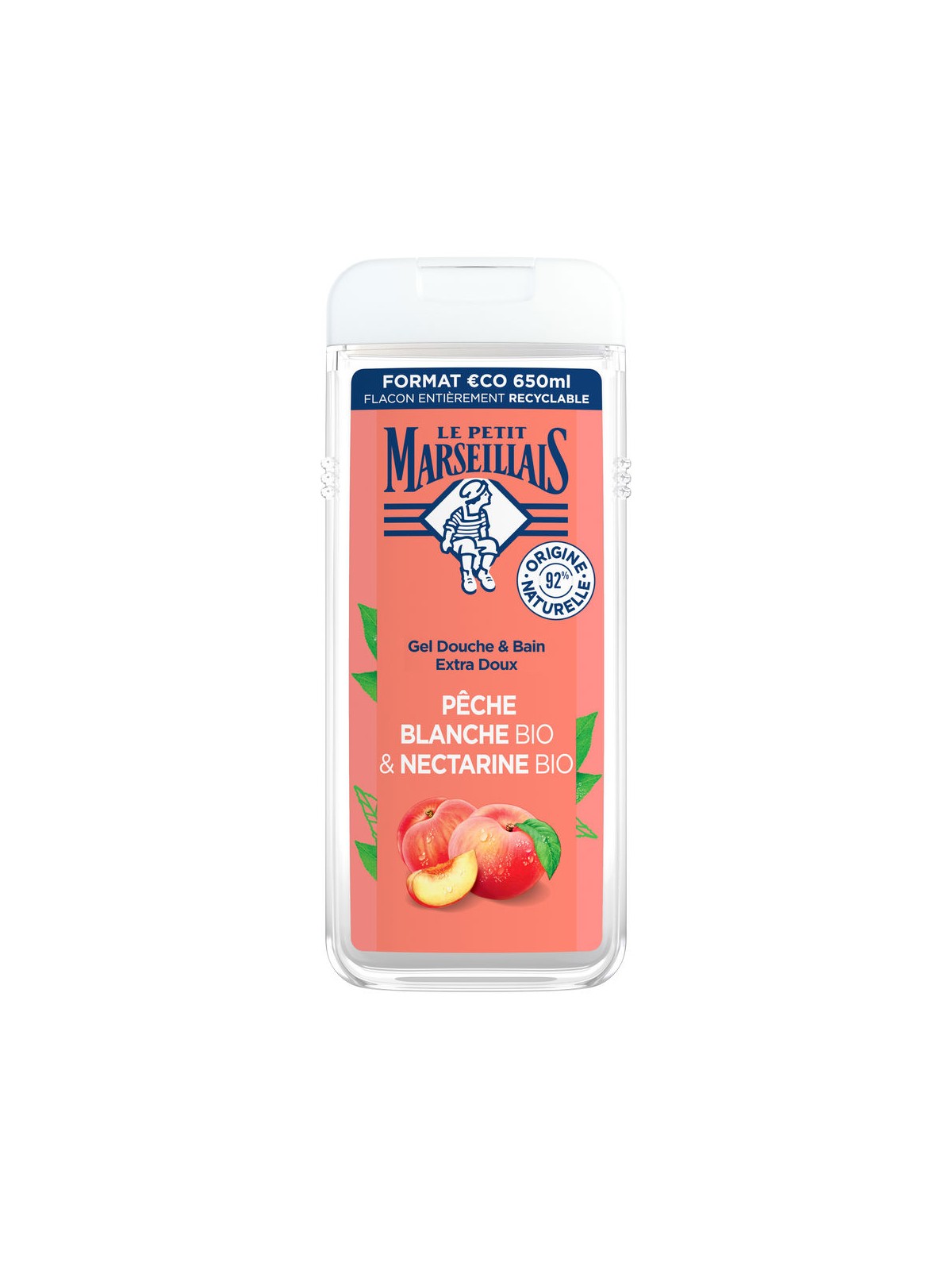 Le Petit Marseillais LE PETIT MARSEILLAIS Gel da bagno alla pesca e nettarina 650ml unisex