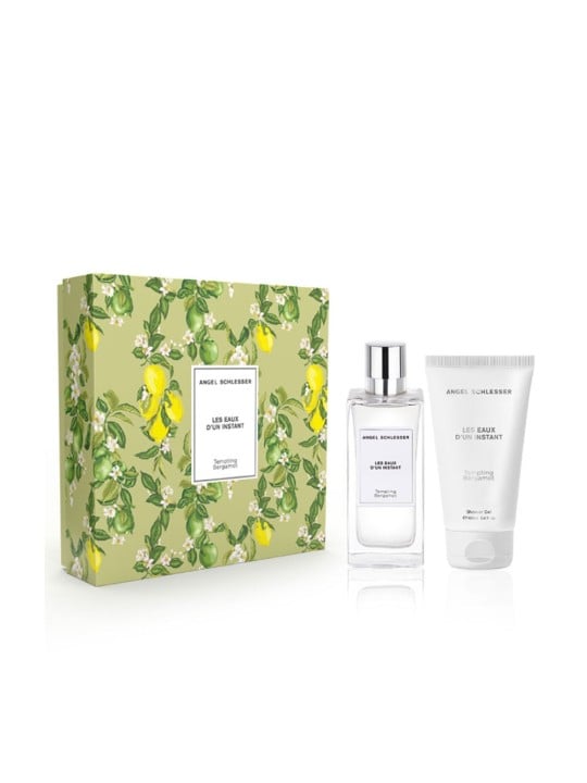 Angel Schlesser LES EAUX D'UN TENTA IMMEDIATA AL BERGAMOTTO ASTUCCIO 2 pz Eau de Toilette spray 100 ml + Shower gel 100 ml donna