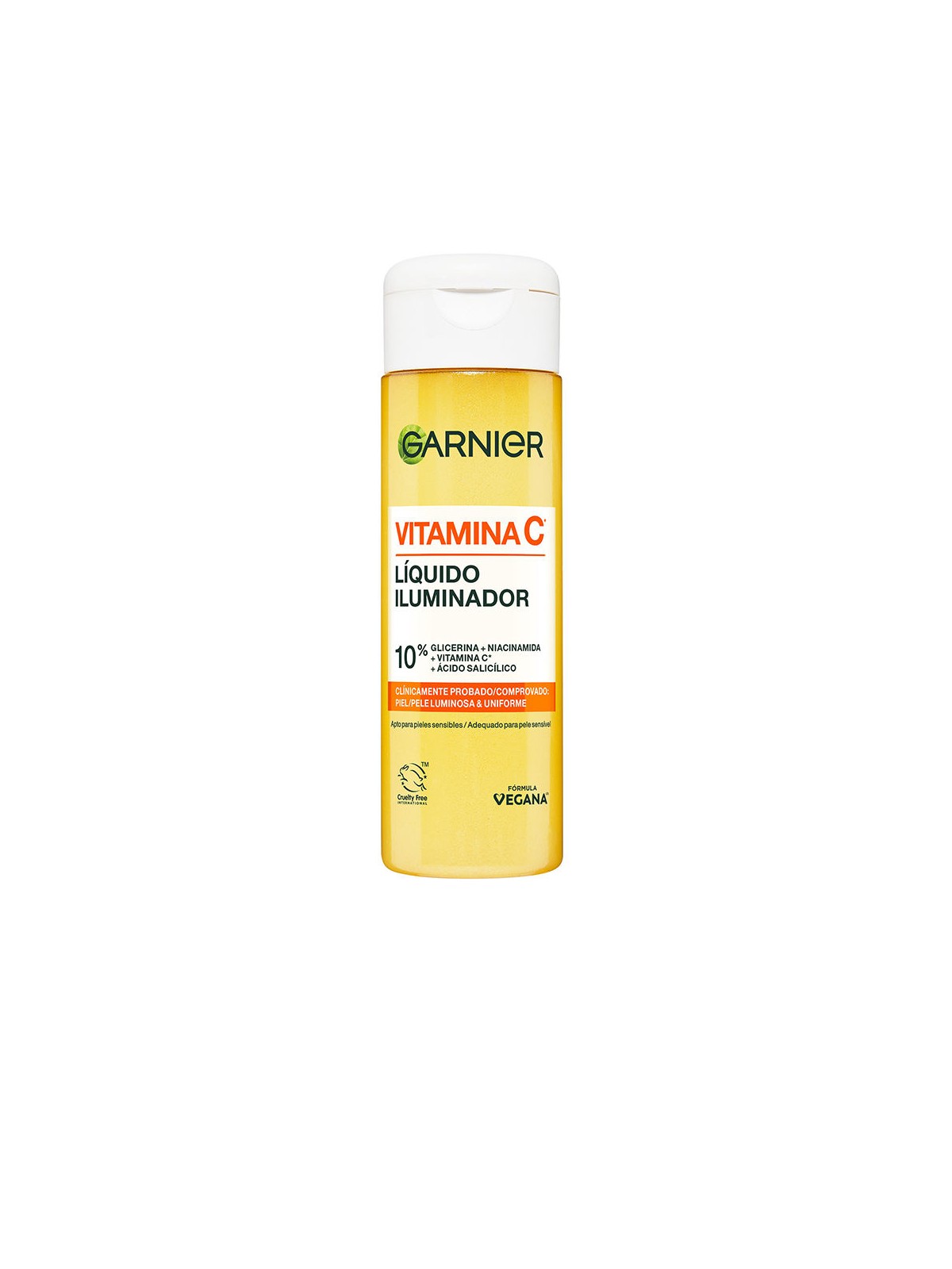 Garnier Liquido illuminante alla vitamina C per una pelle luminosa e uniforme 120ml unisex