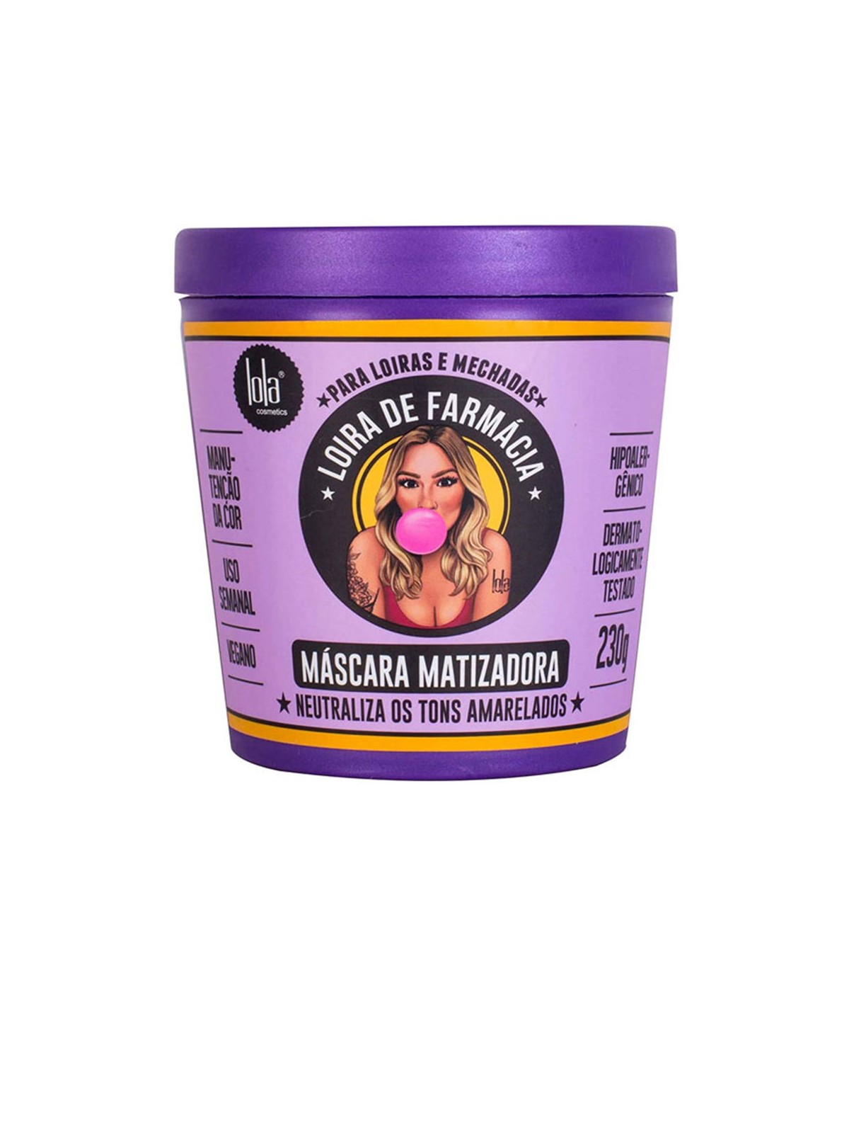 Lola Cosmetics LOIRA DE FARMÁCIA maschera opacizzante 230gr donna
