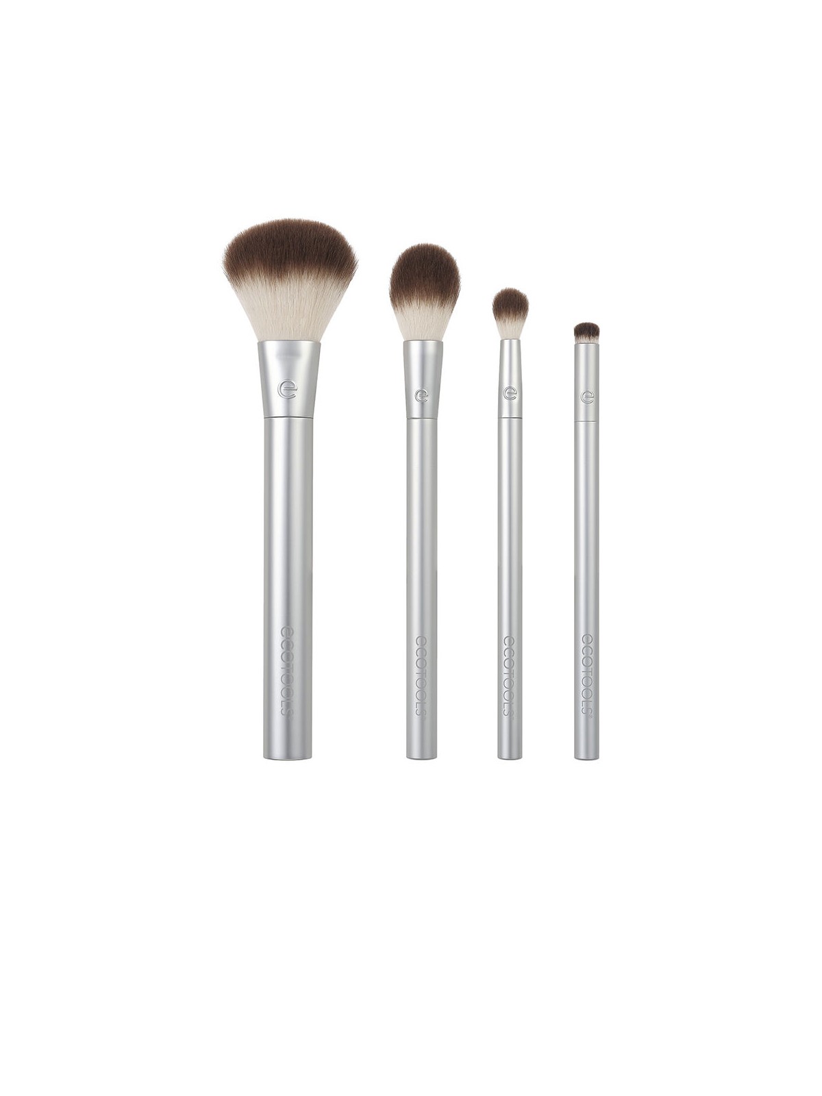 Ecotools LOTTO DI 4 GUANCETTE IN METALLO PRECOPUS 4 brushes donna
