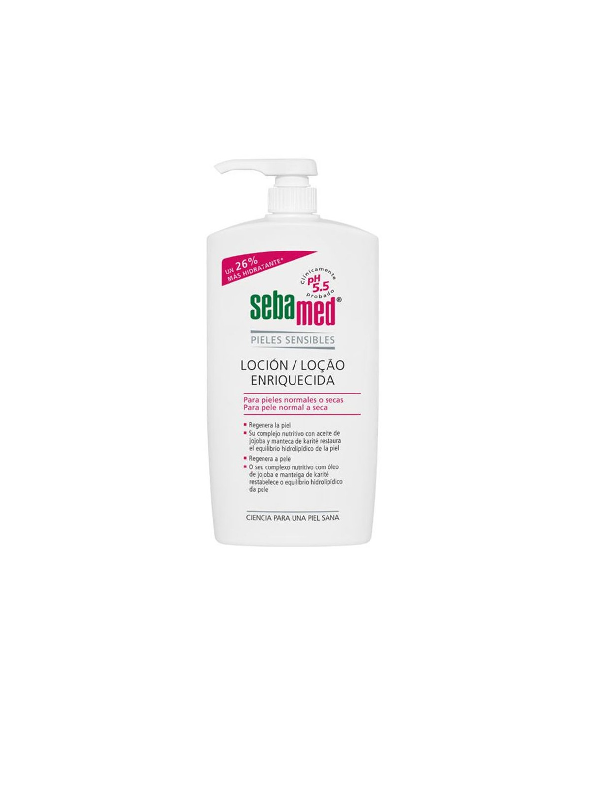 Sebamed Lozione arricchita per pelli secche e sensibili 750ml unisex