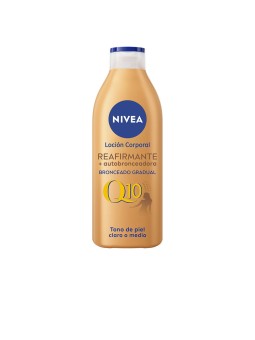 Nivea Lozione corpo rassodante e autoabbronzante Q10+ 400ml unisex