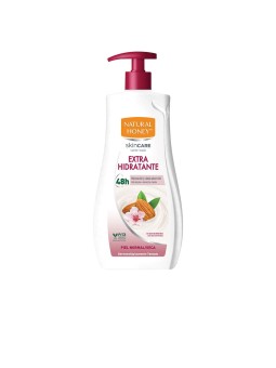 Natural Honey Lozione idratante all'olio di mandorle dolci con dosatore, 600ml unisex