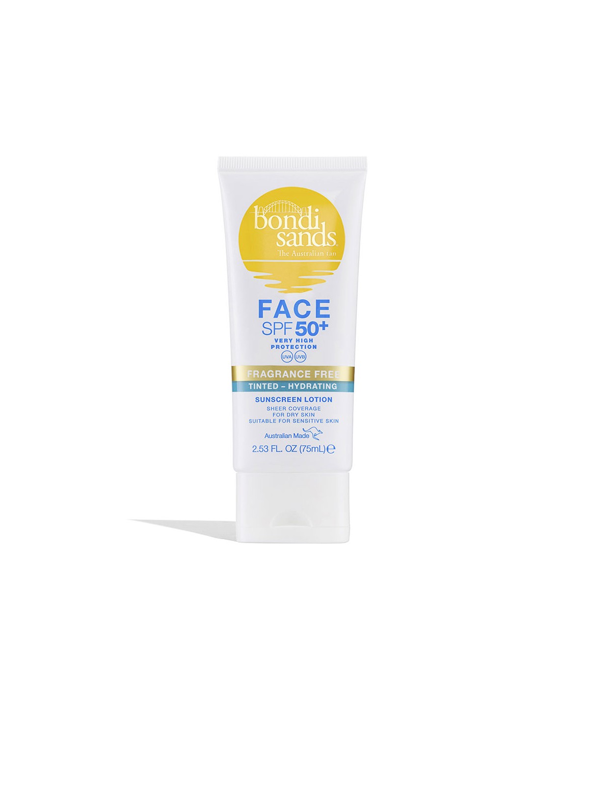 Bondi Sands Lozione idratante colorata per il viso SPF50+ 75ml unisex
