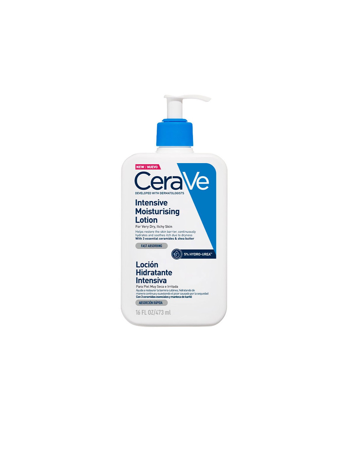 Cerave Lozione idratante intensiva per pelli da secche a molto secche 473ml unisex