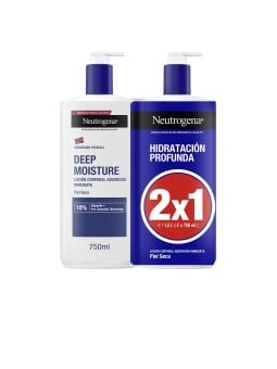 Neutrogena Lozione idratante profonda per pelli secche, confezione da 2 x 750ml 2 x 750 ml unisex