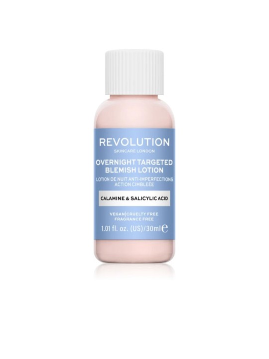 Revolution Skincare Lozione notte mirata contro le imperfezioni con calamina e acido salicilico 30ml unisex