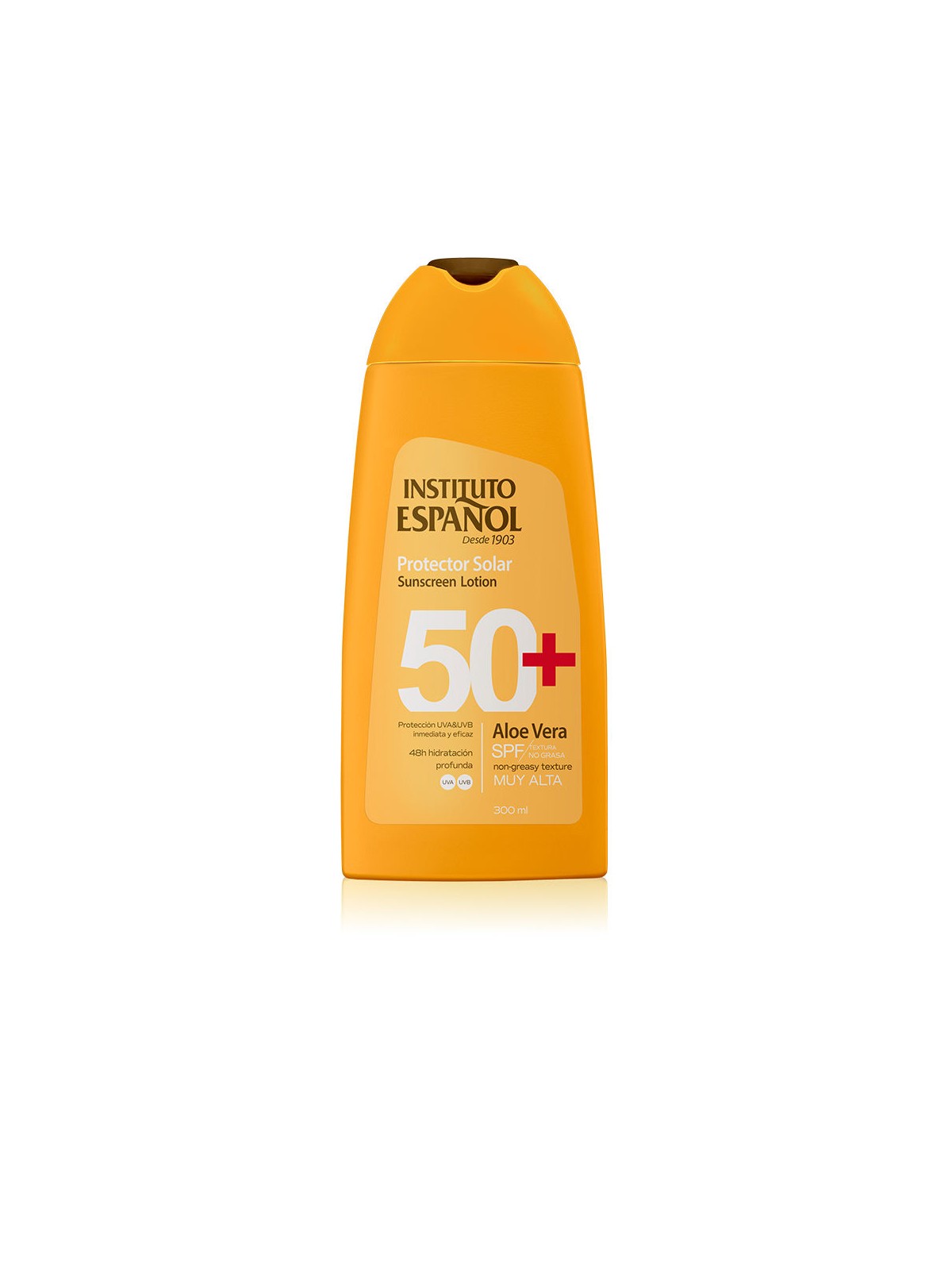 Instituto Español Lozione solare all'Aloe Vera SPF50+ 300ml unisex