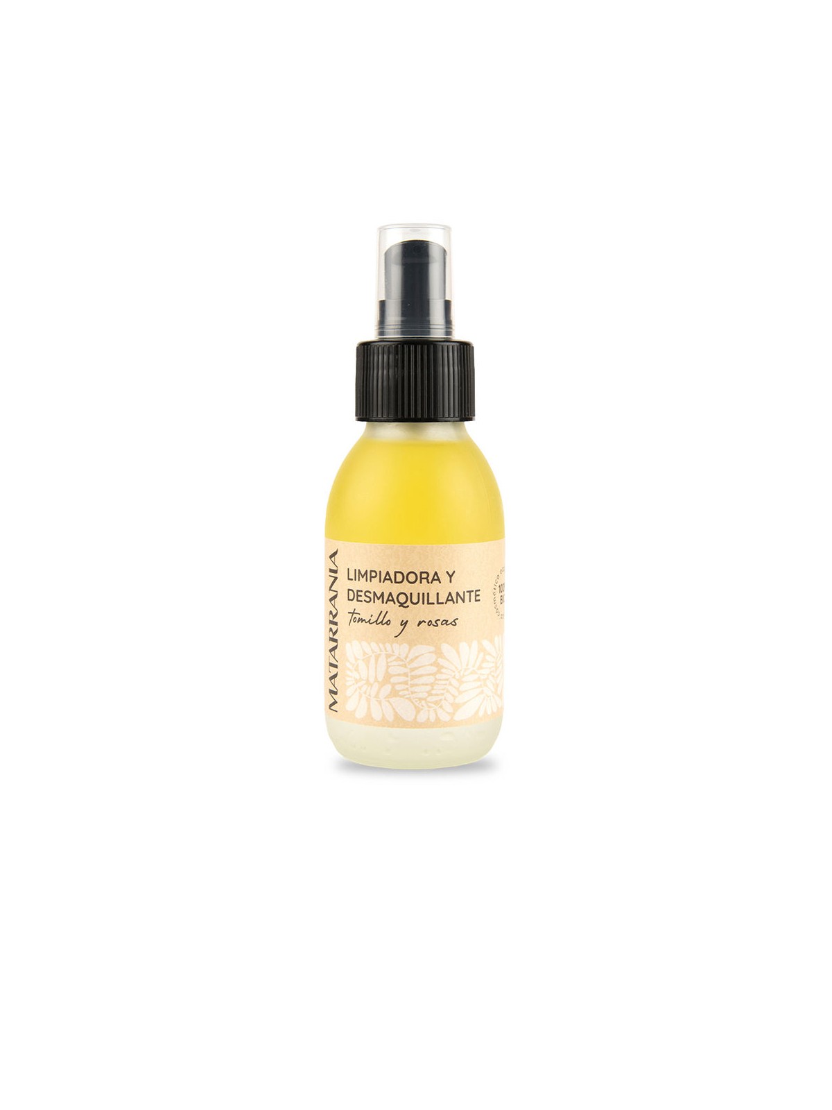 Matarrania Lozione struccante e detergente 100% biologica, senza alcol, 100ml donna