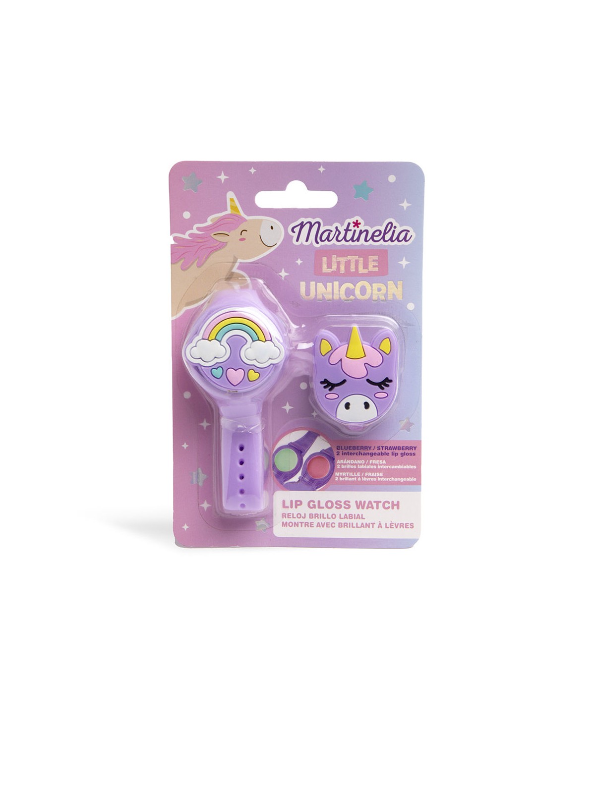 Martinelia Lucidalabbra LITTLE UNICORN, confezione da 2 x 1,1gr unisex