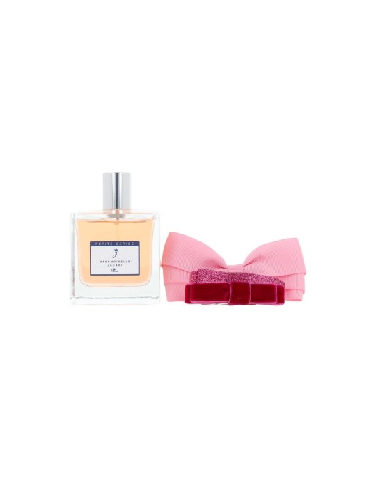 Jacadi MADEMOISELLE PETITE CERISE CASE 4 pz Eau de Toilette spray 100 ml + Clips 3 units donna