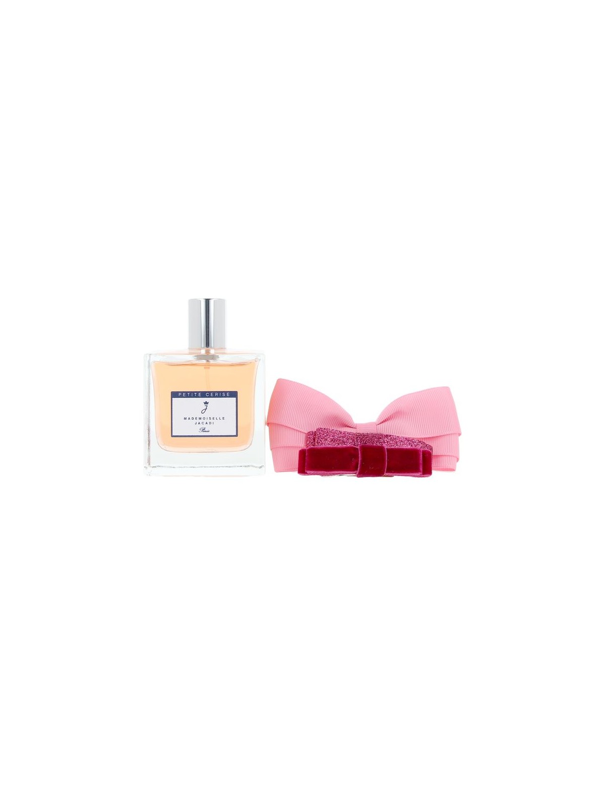 Jacadi MADEMOISELLE PETITE CERISE CASE 4 pz Eau de Toilette spray 100 ml + Clips 3 units donna