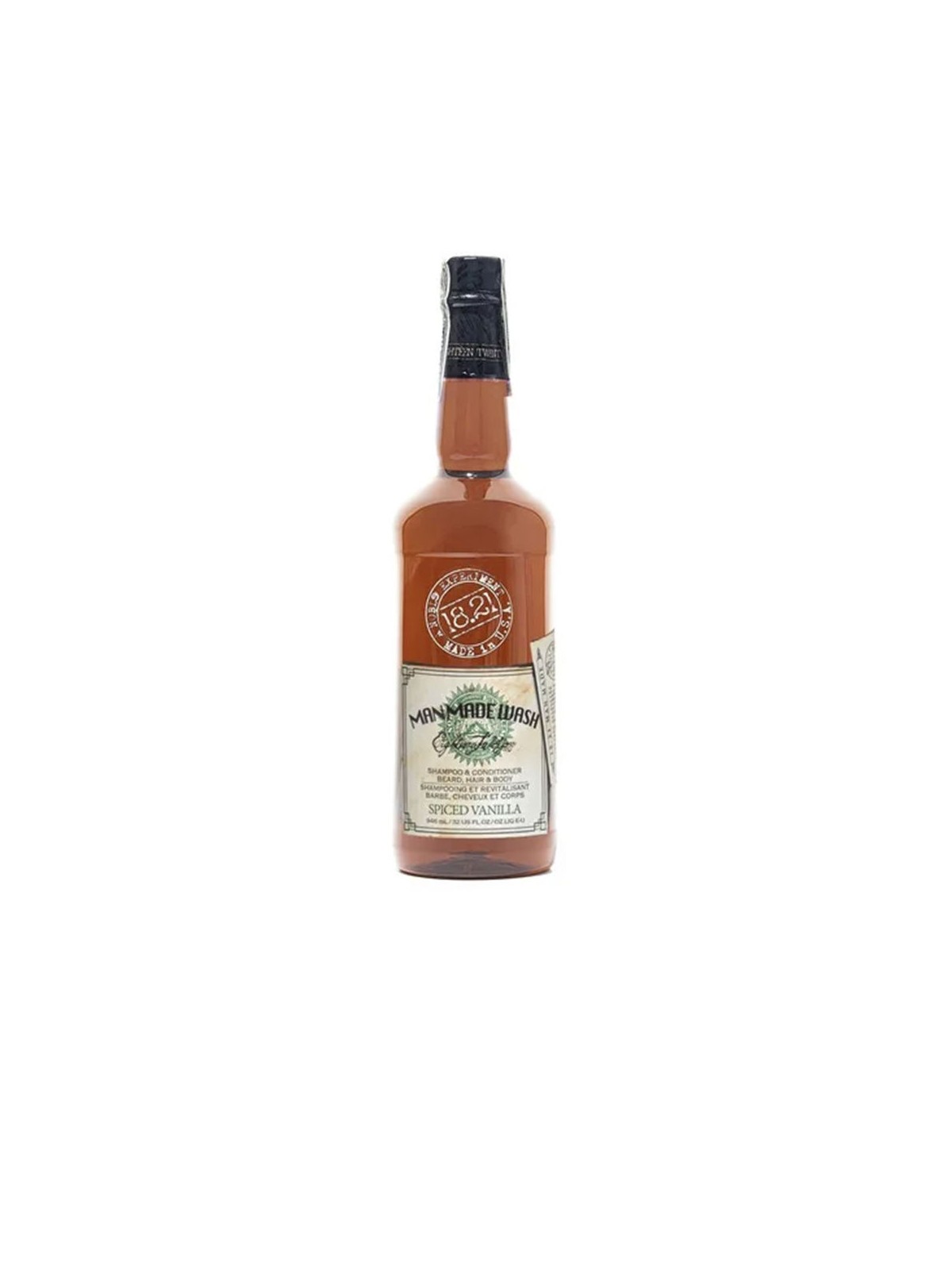 18.21 Man Made MAN MADE WASH 3 in 1 shampoo gel vaniglia speziata 946ml unisex