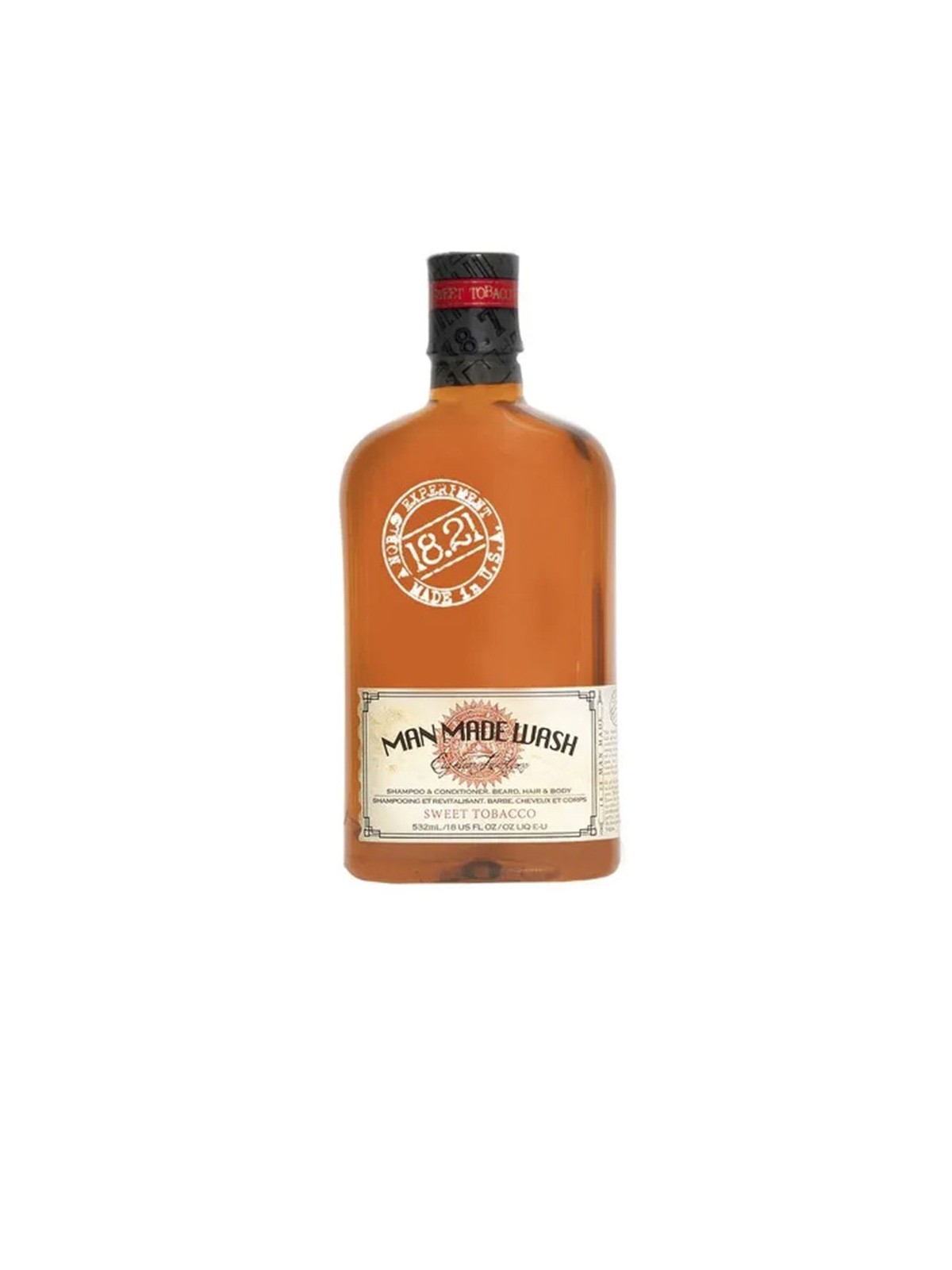 18.21 Man Made MAN MADE WASH shampoo gel 3 in 1 tabacco dolce 532ml unisex