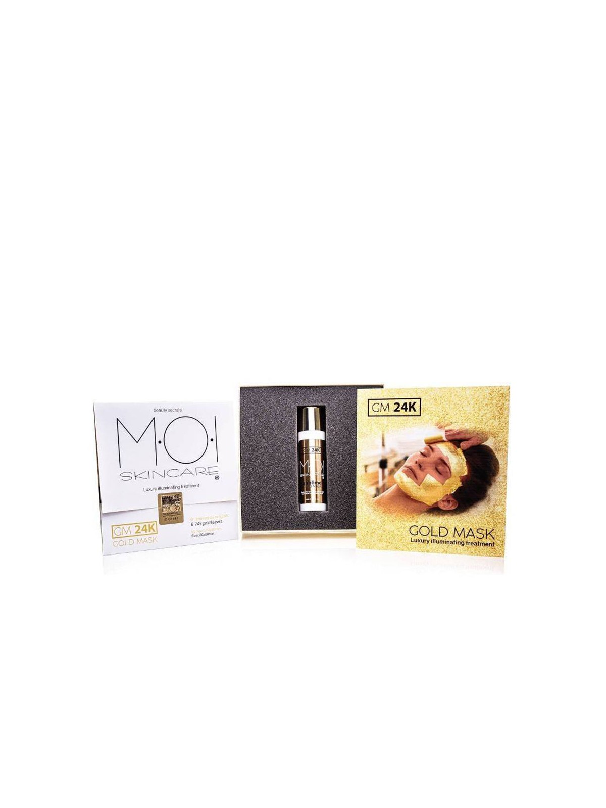 Moi MASCHERA D'ORO 24K CONFEZIONE DA 7 PEZZI unisex