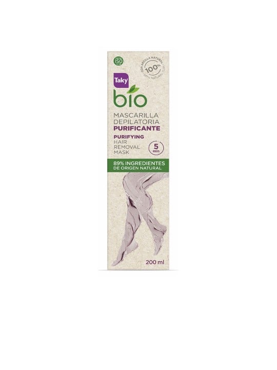Taky Maschera depilatoria purificante bio-naturale 200ml donna