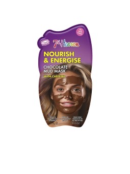 7th Heaven Maschera di fango al cioccolato nutriente ed energizzante con caffeina 15g unisex