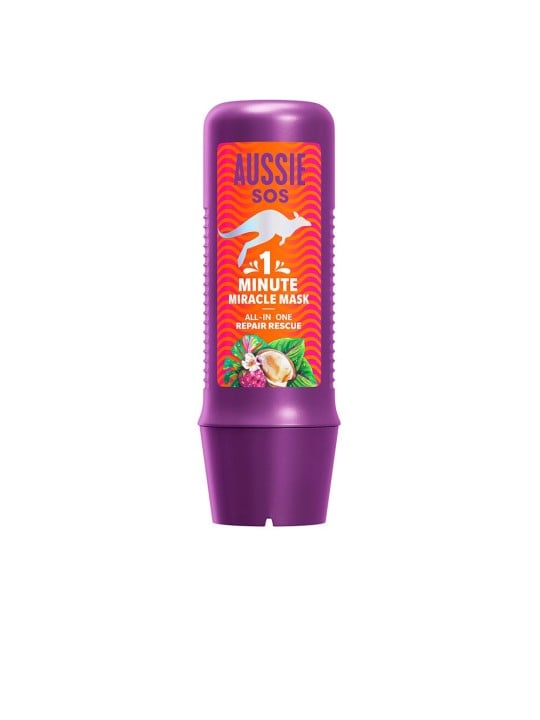 Aussie Maschera di pronto soccorso AUSSIE SOS 1 MINUTE MIRACLE REPAIR RESCUE da 250ml unisex