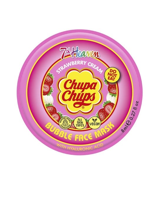 7th Heaven Maschera effervescente CHUPA CHUPS fragola e panna 8ml unisex
