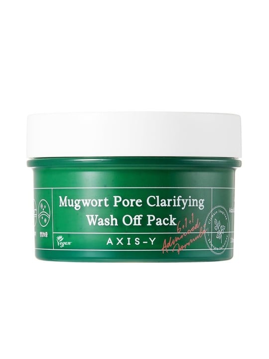 Axis-y Maschera esfoliante cremosa purificante per i pori all'artemisia 160ml unisex