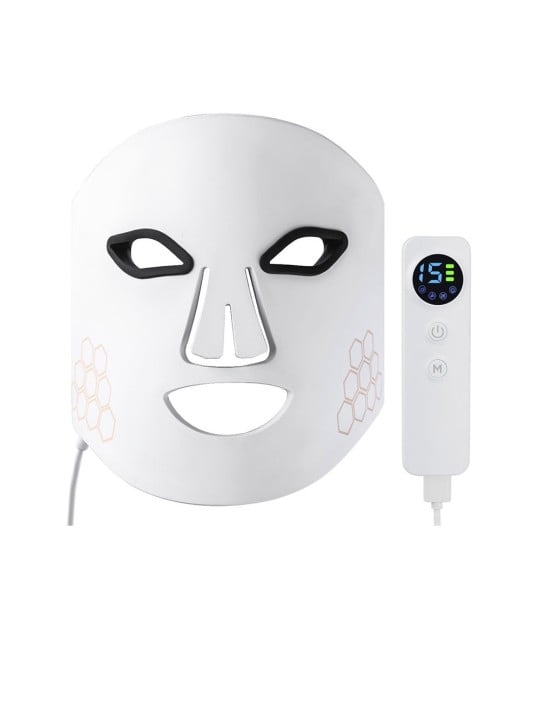 Paloma Beauties Maschera facciale a LED per fototerapia a 4 colori 1 pezzo unisex