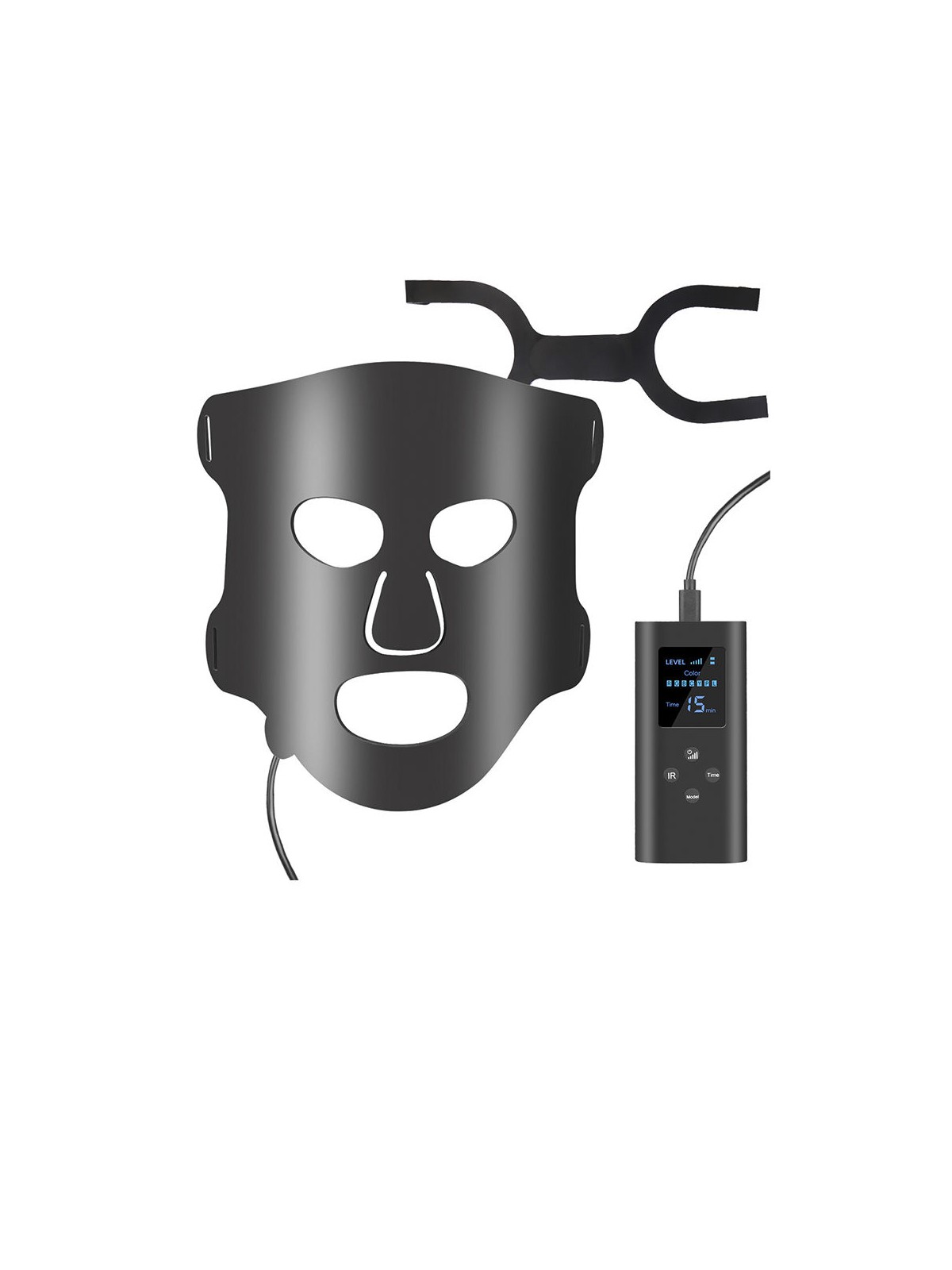 Paloma Beauties Maschera facciale a LED per fototerapia a 7 colori 1 pezzo unisex
