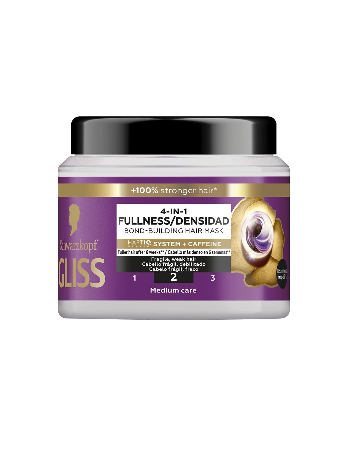Schwarzkopf Mass Market Maschera GLISS FULL HAIR WONDER 400ml unisex