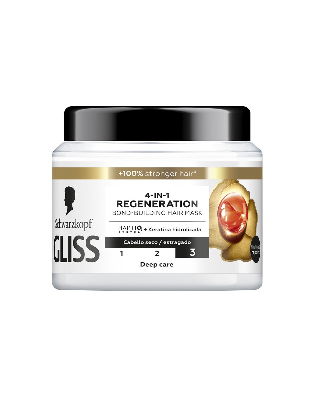 Schwarzkopf Mass Market Maschera GLISS TOTAL REPAIR 400ml unisex