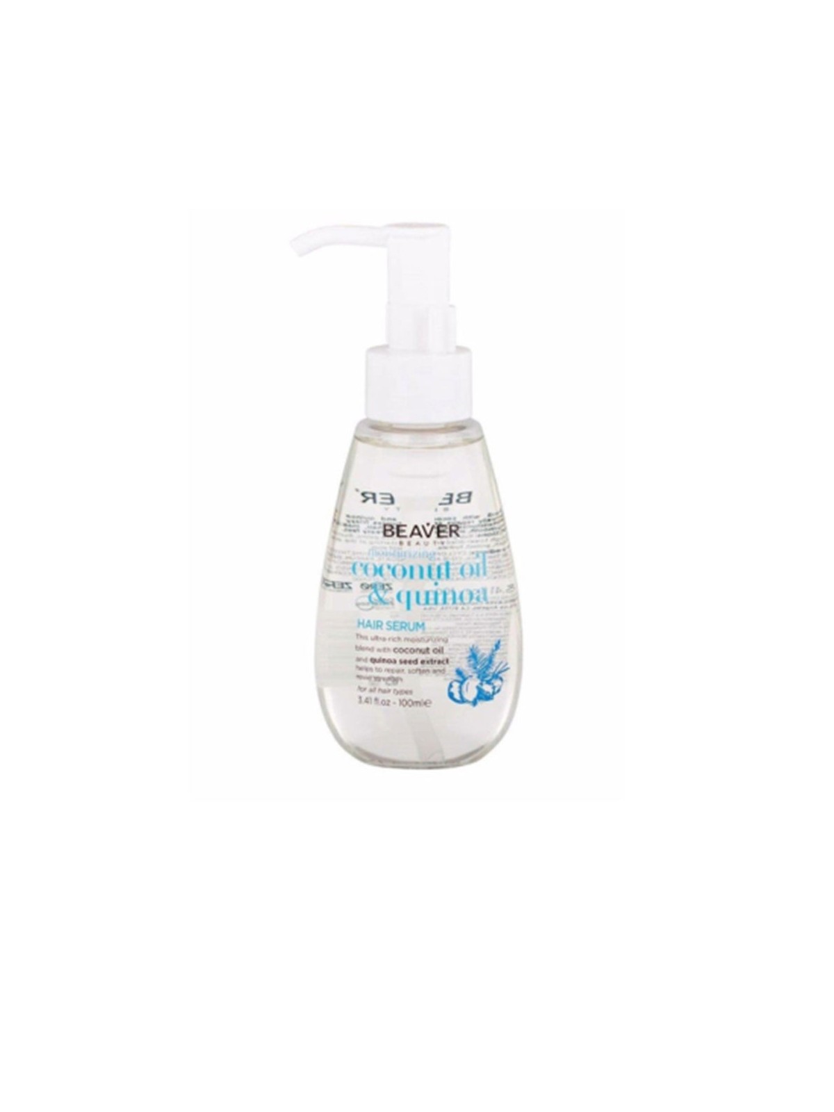 Beaver Maschera idratante all'olio di cocco e quinoa 250ml unisex