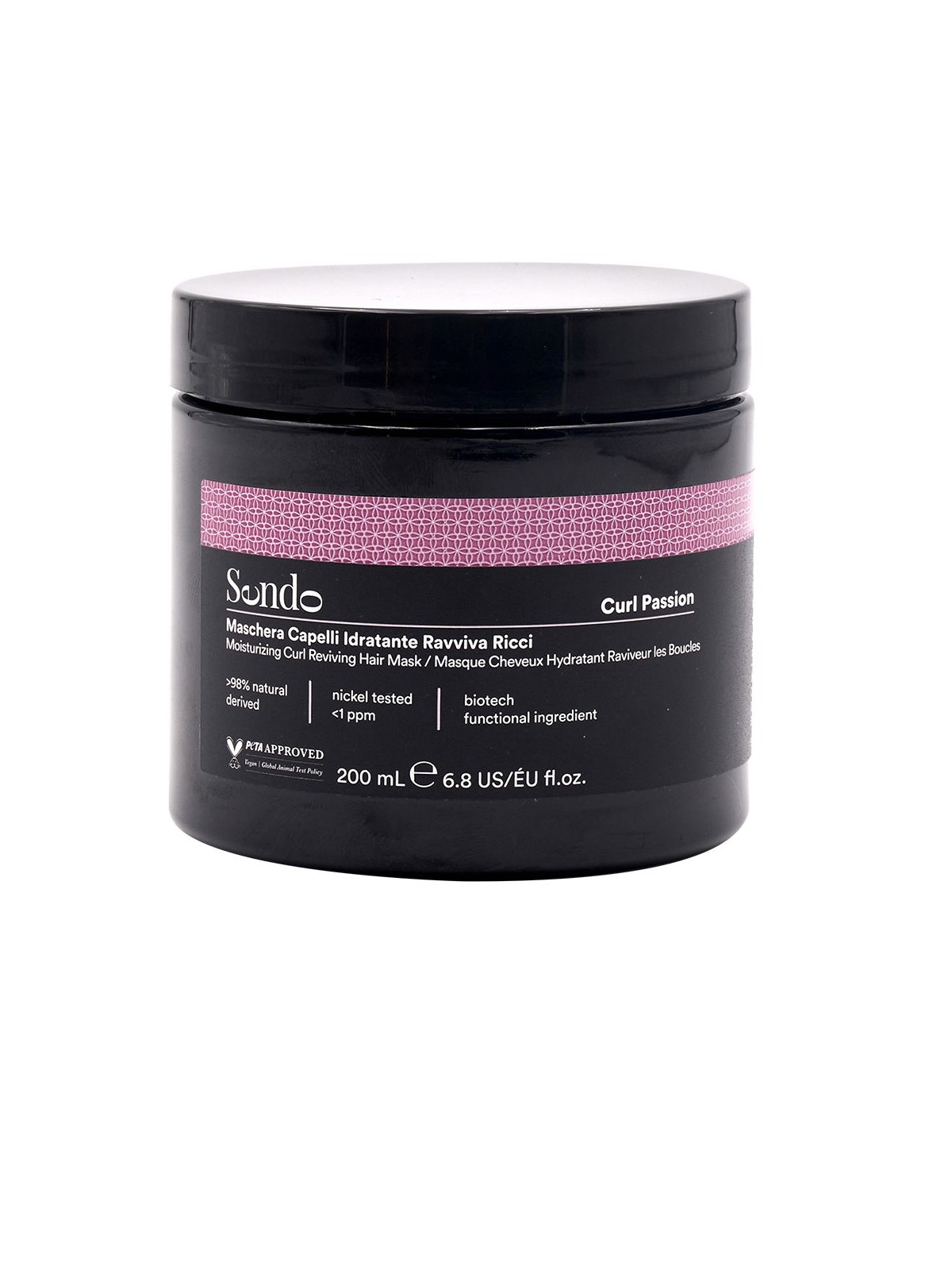 Sendo Maschera idratante rivitalizzante per capelli ricci 200ml unisex