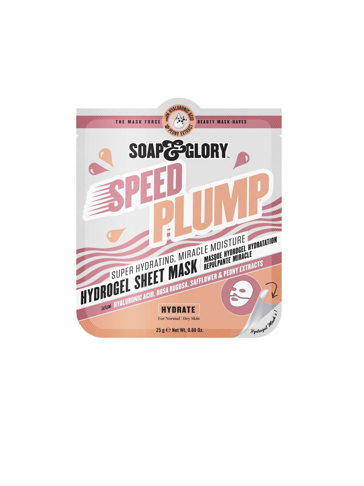 Soap & Glory Maschera idratante SPEED PLUMP 25g donna