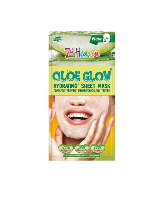 7th Heaven Maschera in tessuto idratante ALOE GLOW 16g unisex