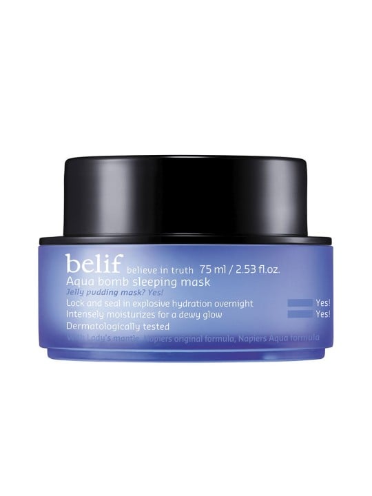 Belif Maschera notte iper-idratante Aqua Bomb 75ml donna