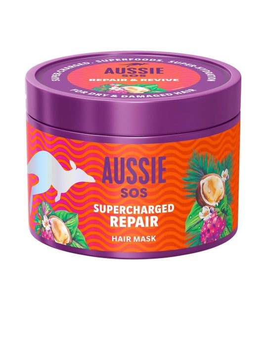Aussie Maschera per capelli AUSSIE SOS SUPERCHARGED REPAIR 500ml donna
