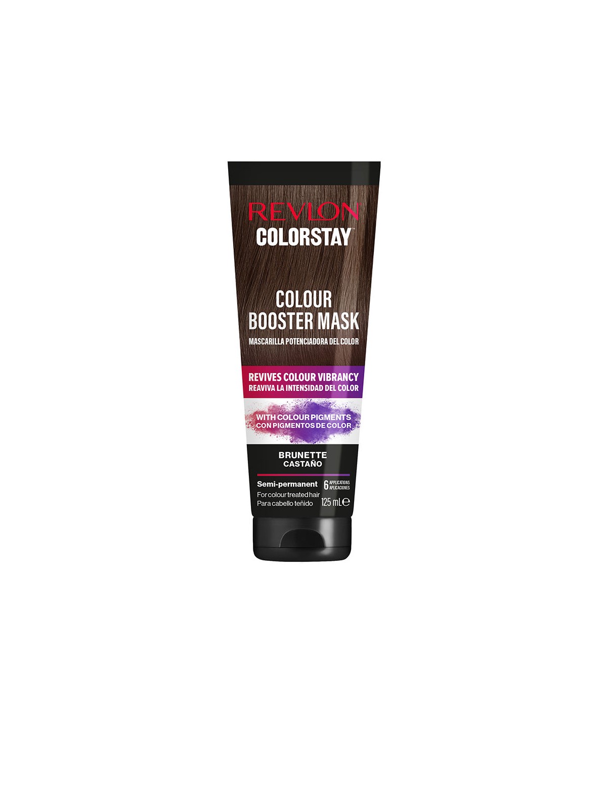 Revlon Maschera ravvivante del colore COLORSTAY n.marrone 125ml unisex
