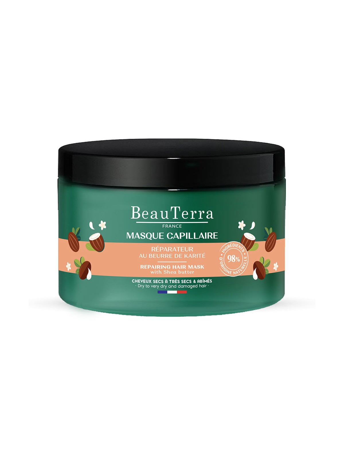 Beauterra Maschera riparatrice 250ml unisex