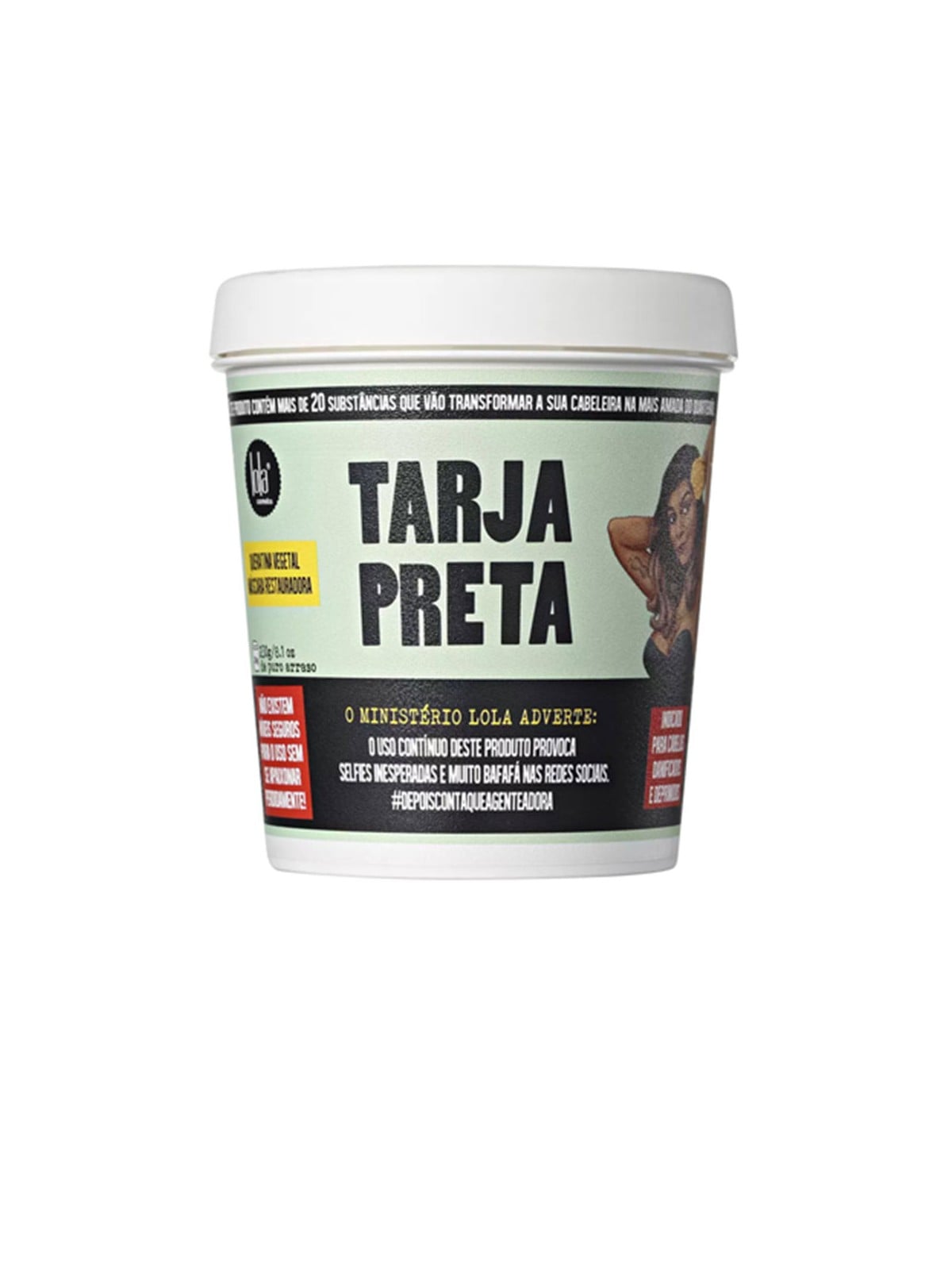 Lola Cosmetics Maschera riparatrice TARJA PRETA 230gr donna
