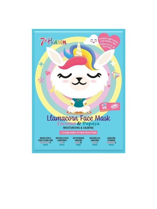 7th Heaven Maschera viso LLAMACORN 1 unità unisex