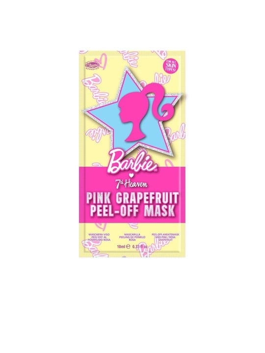7th Heaven Maschera viso peel-off BARBIE al pompelmo rosa 10ml unisex
