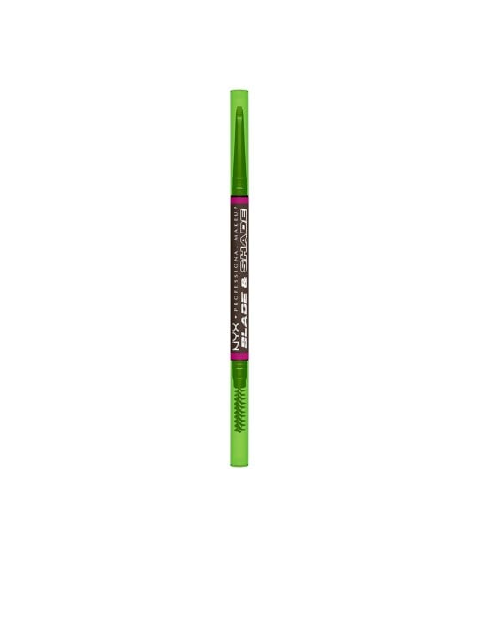 Nyx Professional Make Up Matita per sopracciglia BLADE & SHADE NANO n.07-Marrone cenere, 1 pezzo unisex