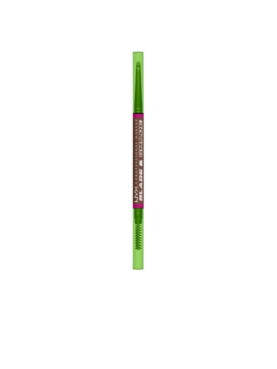 Nyx Professional Make Up Matita per sopracciglia BLADE & SHADE NANO n.08-Chocolate, 1 pezzo unisex