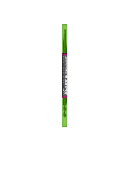 Nyx Professional Make Up Matita per sopracciglia BLADE & SHADE NANO n.11-Grigio, 1 pezzo unisex